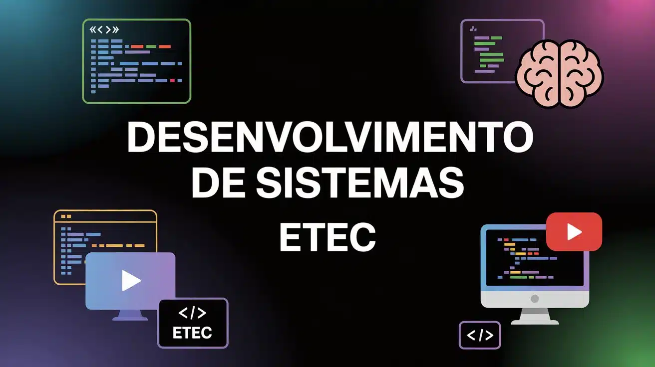 Conquiste sua qualificação profissional e entre no mercado de tecnologia com o Curso Técnico de Desenvolvimento de Sistemas EAD da ETEC.