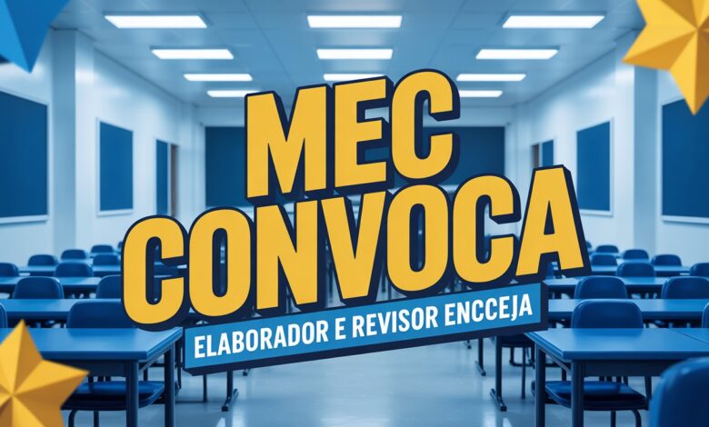 Inep busca professores da rede pública para criar as provas do Encceja. Esta é a sua chance de impactar a educação nacional! Inscrições abertas.