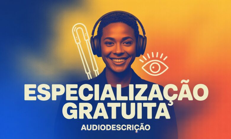 Quer se especializar em uma área em alta? O curso de Audiodescrição EAD da UNIFAP é gratuito e está com inscrições abertas. Saiba mais agora!