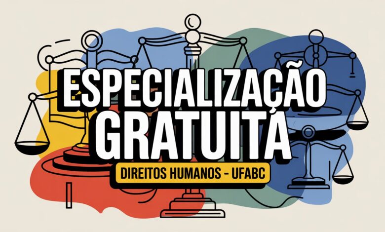 A UFABC oferece curso de Especialização em Educação em Direitos Humanos EAD a distância e gratuito. Saiba como se inscrever!