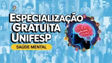 UNIFESP oferece 150 vagas para Especialização gratuita em Saúde Mental EAD. Inscrições abertas até 03/09. Saiba como se candidatar agora!