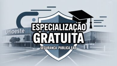 UNIOESTE abre 300 vagas para Especialização e Pós-Graduação EAD gratuita em Gestão da Segurança Pública. Saiba como se inscrever!