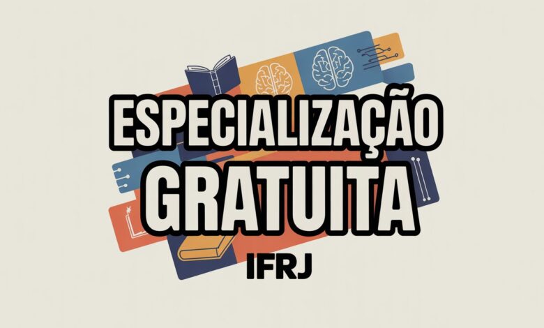 O IFRJ abriu vagas para cursos de pós-graduação gratuitos em Gestão, Educação e TI. Inscrições abertas para 2026. Saiba como participar!