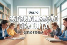 UEPG abre 296 vagas para especialização EAD gratuita em Gestão Escolar. Inscrições em setembro! Saiba como participar desta oportunidade.