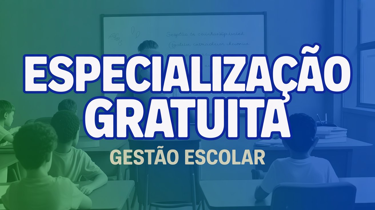 Sua chance de fazer uma Pós na UFS chegou! Especialização em Gestão da Escola Pública de Ensino Médio está com inscrições abertas.