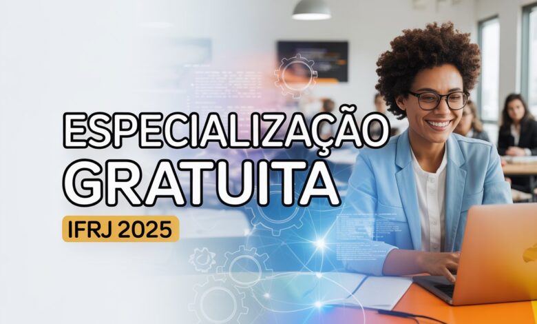 IFRJ abre 50 vagas para especialização gratuita EAD em Informática na Educação. Inscrições abertas! Saiba como participar e transforme sua carreira.