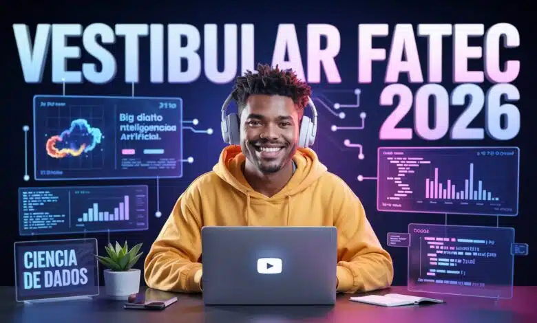 Inscrições abertas para o Vestibular FATEC 2026! Conquiste sua vaga no curso gratuito de Ciência de Dados e impulsione sua carreira. Saiba mais e garanta já!