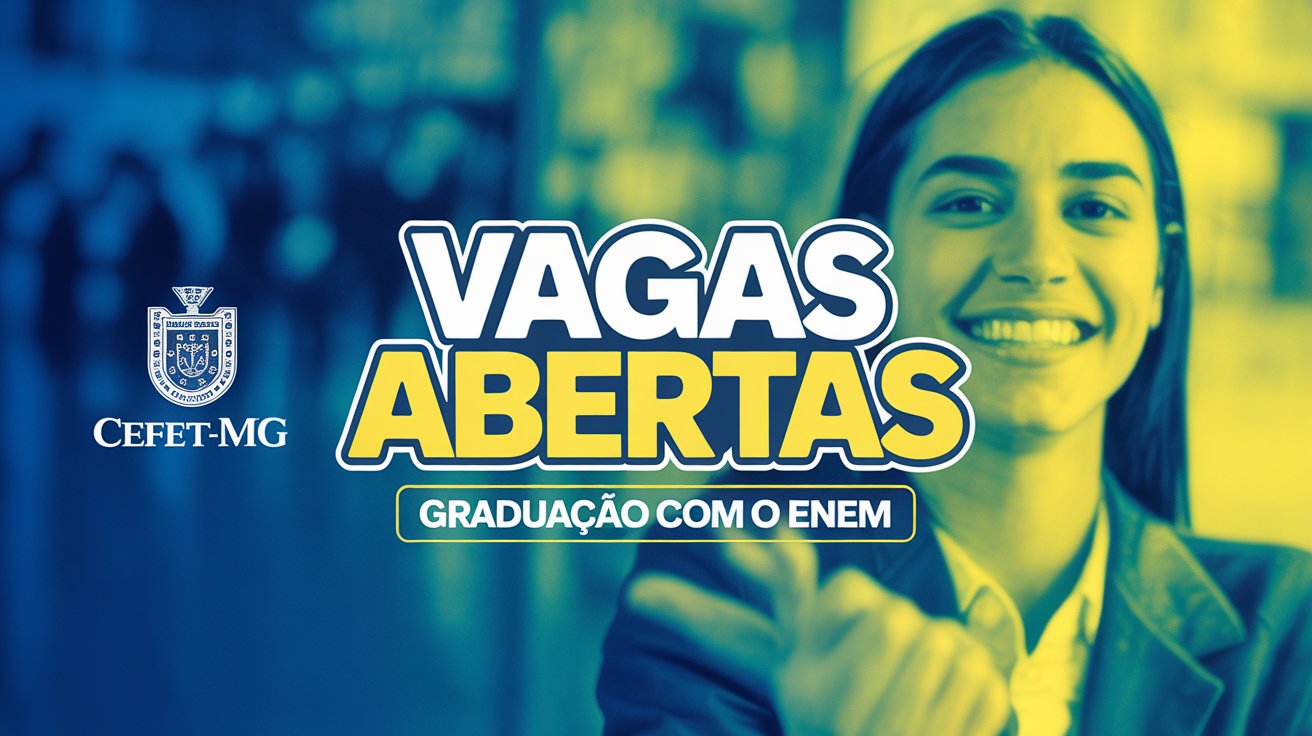 Aproveite sua nota do ENEM para ingressar no CEFET-MG em 2025. São 168 vagas em cursos de alta demanda. Saiba mais sobre essa oportunidade!