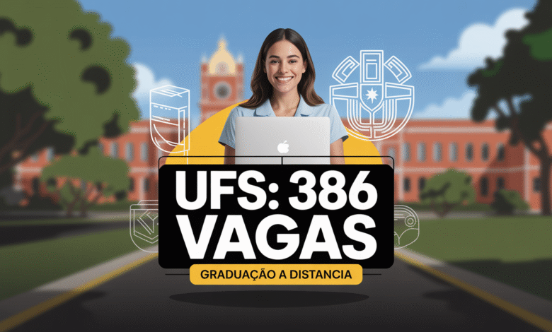 A oportunidade de ouro para entrar na UFS: Edital relâmpago abre 386 vagas para cursos de Graduação EAD com inscrições de apenas 4 dias!