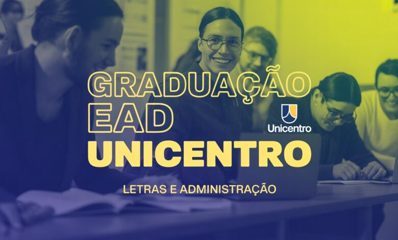 A UNICENTRO abriu vagas EAD para 2025! Inscreva-se nos cursos de Administração Pública ou Letras usando sua nota do ENEM ou diploma superior.
