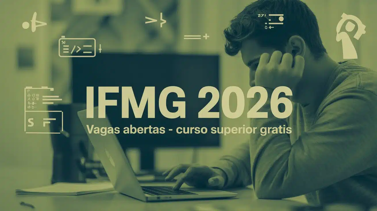 Processo Seletivo IFMG 2026: Vagas para o Curso de Graduação em Análise e Desenvolvimento de Sistemas. Use a nota do ENEM de 2016 a 2025!
