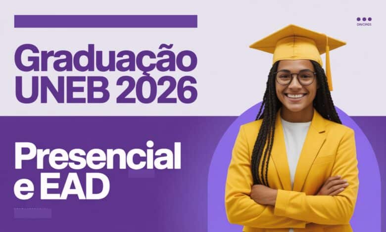 A oportunidade de ouro para sua carreira chegou: UNEB abre quase 6 mil vagas em cursos gratuitos e você não pode ficar de fora.