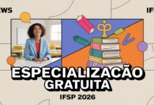 IFSP abre vagas para pós-graduação gratuita em Docência e Humanidades em SP. Inscrições em agosto e setembro de 2025. Saiba mais!