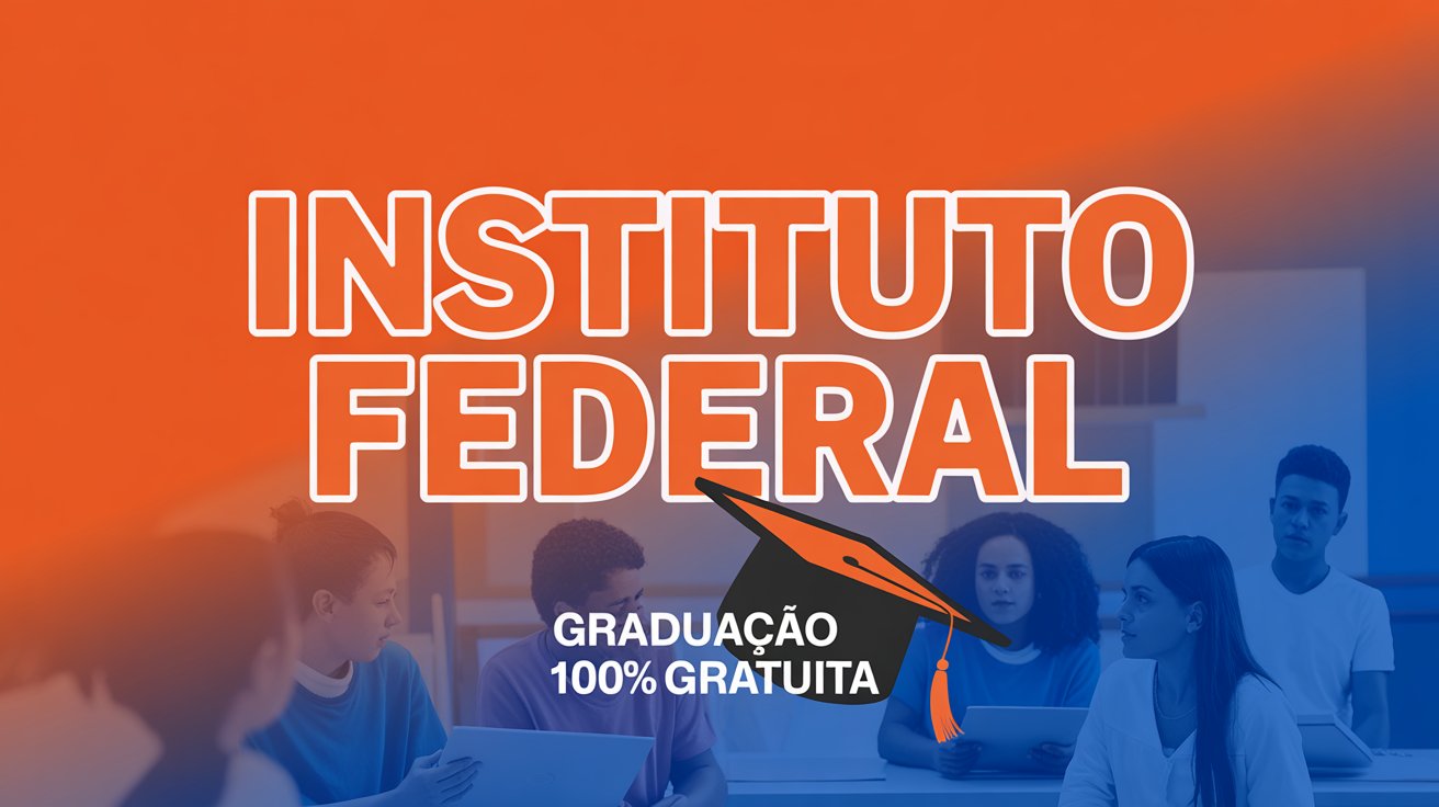 Oportunidade de estudar no Instituto Federal em 2026. Cursos de Bacharelado, Licenciatura e Tecnologia com inscrições abertas.