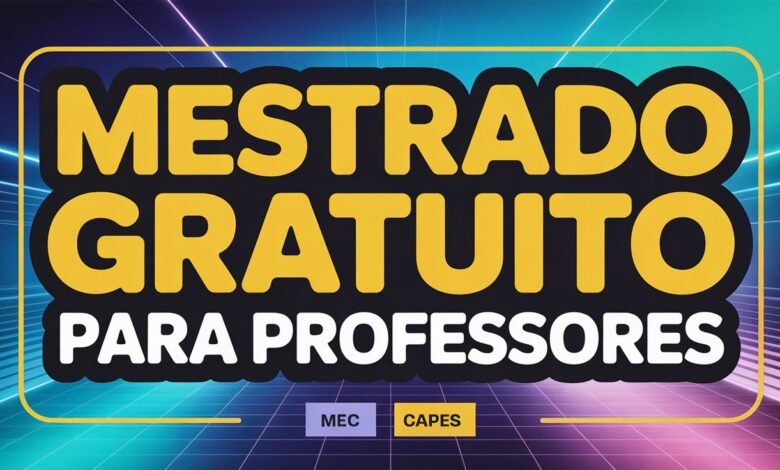 MEC abre 1.500+ vagas em mestrados gratuitos para professores! Cursos em Educação Inclusiva (PROFEI) e Letras (PROFLETRAS). Inscrições abertas!