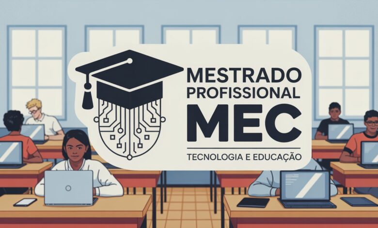 MEC lança novo Mestrado Profissional - ProfEducatec 2026 abre 110 vagas para professores da rede pública em Tecnologias Educacionais.