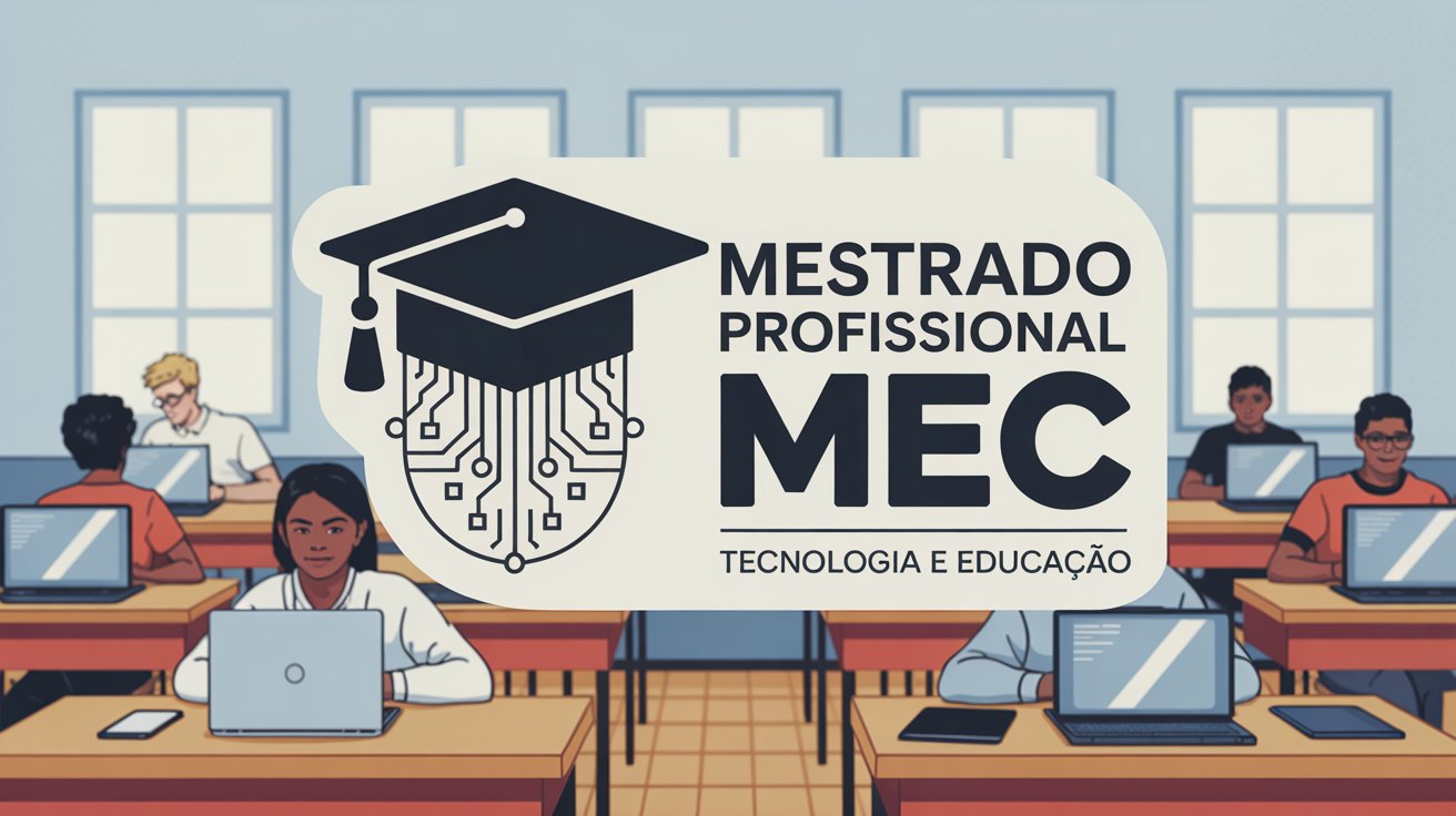 MEC lança novo Mestrado Profissional - ProfEducatec 2026 abre 110 vagas para professores da rede pública em Tecnologias Educacionais.