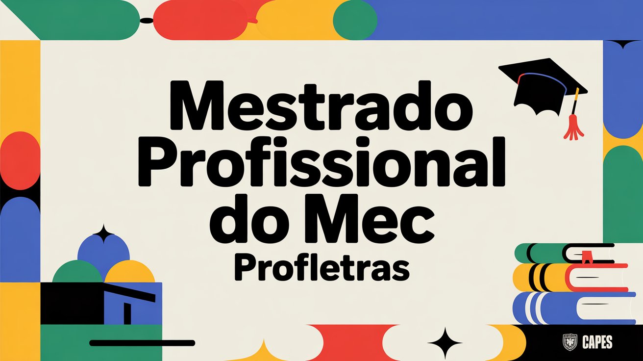 Qualifique a prática docente! Mestrado PROFLETRAS oferece especialização de excelência para professores com formação em Letras ou Pedagogia!