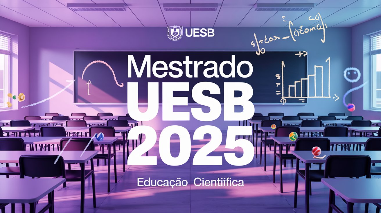 Oportunidade única: Saiba como ingressar no Mestrado em Formação de Professores no Ensino de Ciências e Matemática da UESB. Confira o Edital!