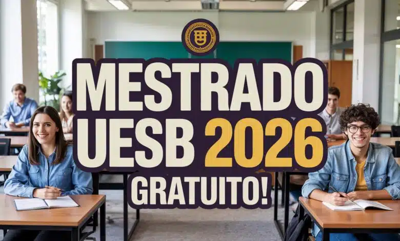 Sonha com um Mestrado em Educação? A UESB lançou edital para 2026! Confira as linhas de pesquisa, prazos e os requisitos para se inscrever.