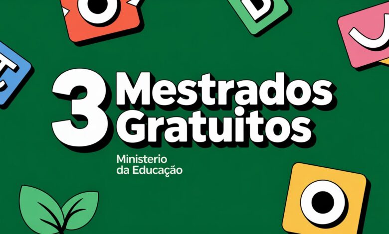 MEC e CAPES abrem vagas para mestrados profissionais gratuitos em Matemática, Ed. Inclusiva e Ciências Ambientais. Inscrições abertas!
