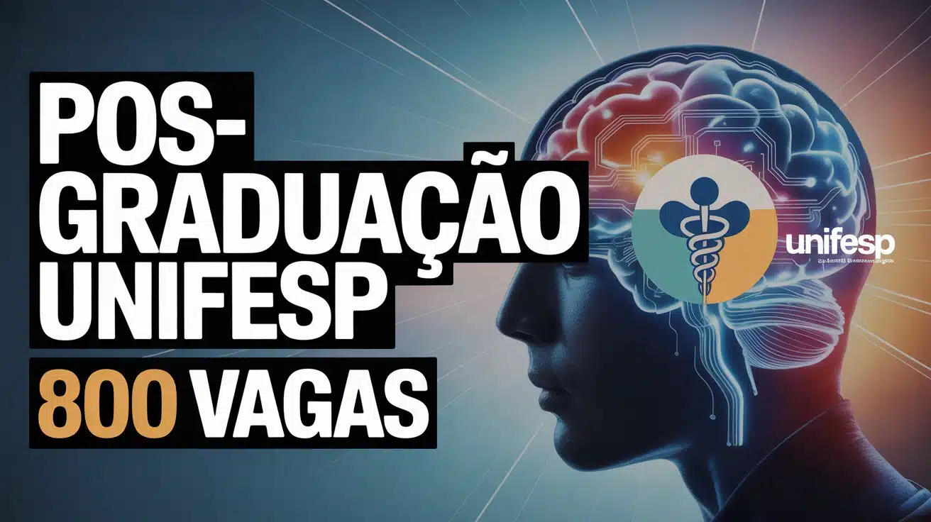 Inscreva-se já nos cursos de Pós-Graduação EAD da UNIFESP e UAB. São 800 vagas em Saúde, Educação e mais. Veja o edital.