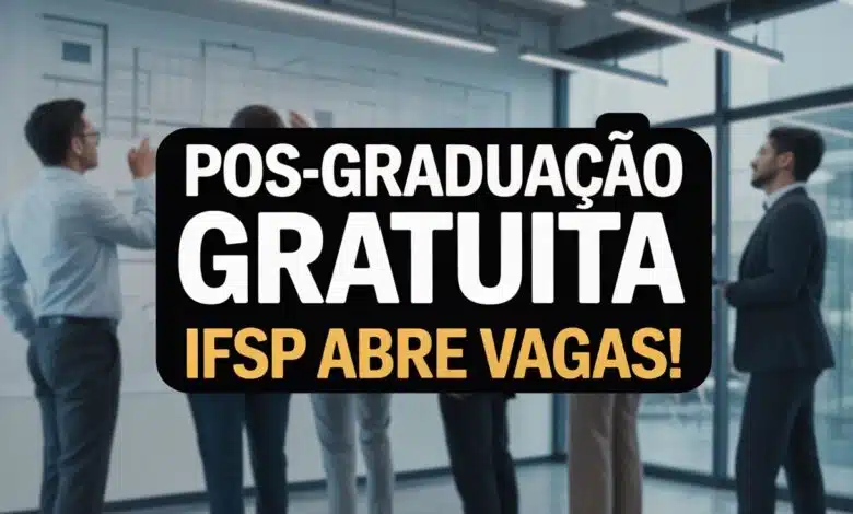 Busca uma pós-graduação gratuita em São Paulo? O IFSP oferece 40 vagas para a especialização em Gestão de Projetos. Inscrições abertas, veja!