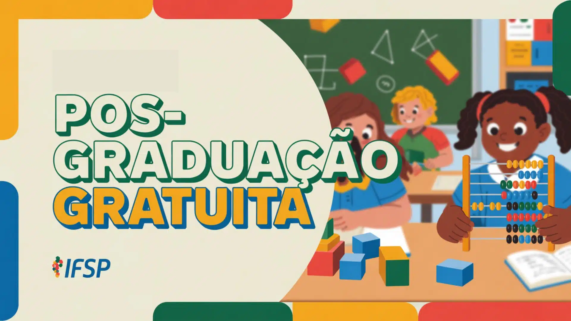 O IFSP abriu inscrições para especialização gratuita em Ensino da Matemática. Uma chance única para professores. Saiba como participar!