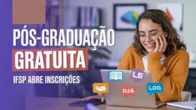 IFSP abre inscrições para pós-graduação gratuita em Ensino de Línguas EAD! São 30 vagas para especialização. Saiba como se inscrever!