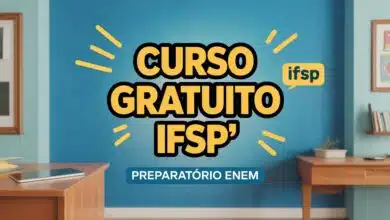 IFSP abre vagas para curso preparatório gratuito para o ENEM com 140 horas EAD. Inscrições online até 21/09. Garanta sua vaga!