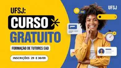 Oportunidade relâmpago! UFSJ lança edital para curso gratuito de tutor EAD. Inscrições só dias 29 e 30 de setembro. Não perca essa chance!