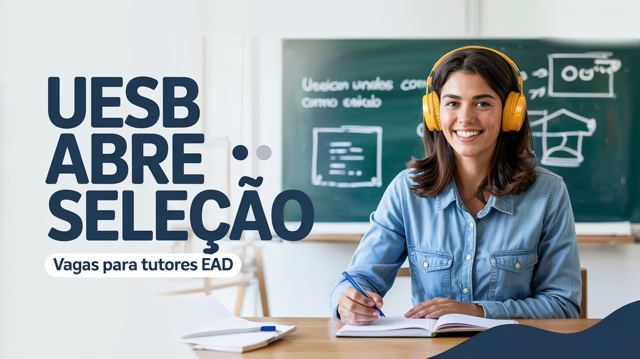 Processo Seletivo UESB 2025: Inscrições abertas para Tutores nos cursos de Física e Pedagogia. Confira o edital e veja como participar!