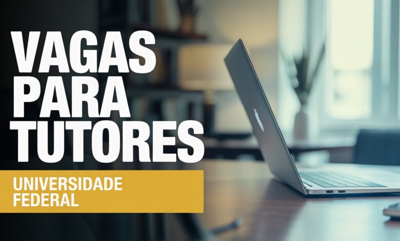 UNIVASF abre processo seletivo para tutores Presenciais e EAD com bolsas de R$ 1.100. Inscrições até 12 de setembro. Saiba como participar!