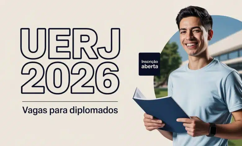 UERJ 2026: Vagas abertas para portadores de diploma! Inscreva-se no Aproveitamento de Estudos e comece sua segunda graduação. Confira!
