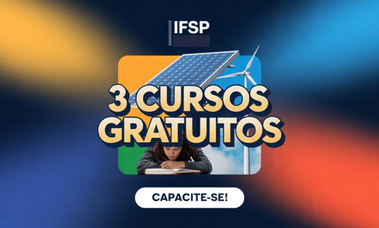 Quer empreender ou se preparar para o ENEM? O IFSP tem o curso gratuito ideal para você. Inscrições abertas até 19 de setembro. Não perca!
