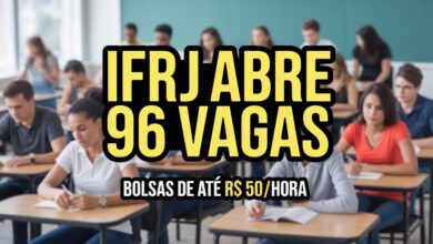 Processo seletivo IFRJ 2025: Inscrições abertas para 96 vagas do programa Bolsa Formação. Confira o cronograma completo e garanta sua participação.