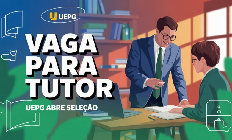 Oportunidade na UEPG para tutores! Vaga para Atendimento Educacional Especializado com atuação em Alfabetização e Letramento EaD. Confira!