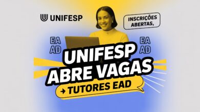 Oportunidade na UNIFESP! Processo seletivo para tutores EAD em cursos de especialização a distância - EAD GRATUITOS