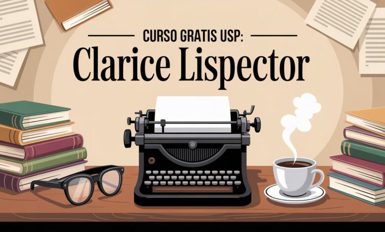A USP lançou um curso EAD e gratuito sobre Clarice Lispector! Saiba como se inscrever nas 150 vagas e mergulhar na obra da autora