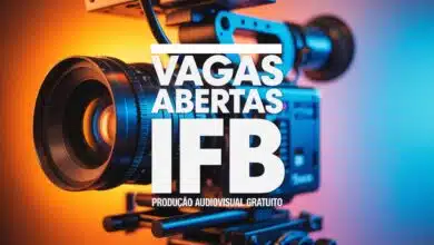 Vagas IFB 2026: inscrições abertas para o curso superior de Tecnologia em Produção Audiovisual usando a nota do ENEM. Confira o edital!