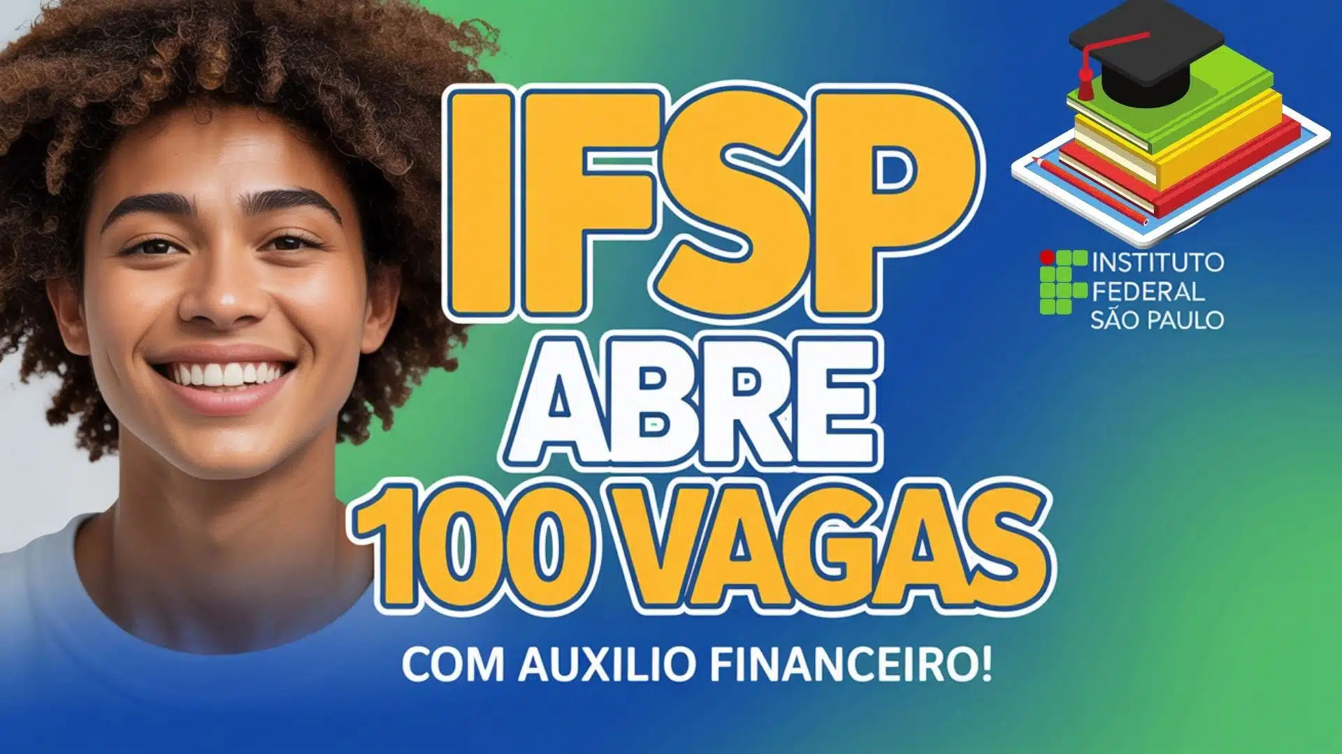 Inscrições abertas para curso de empreendedorismo do IFSP! São 100 vagas do Programa Pé no Futuro com auxílio para jovens de até 24 anos.