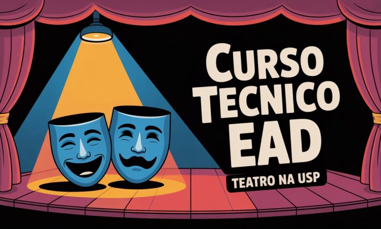 Essa notícia sobre o curso de Teatro da USP (EAD) 2026 pode ser a oportunidade que você esperava. Edital publicado com 20 vagas.