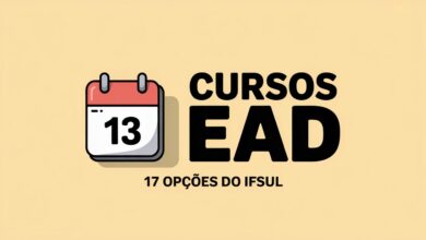 Última chance! Inscrições para 17 mil vagas em cursos EAD gratuitos do IFSul terminam amanhã. Garanta já a sua e mude sua carreira!