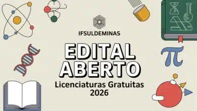 Oportunidade: IFSULDEMINAS lança Edital 262/2025 para cursos superiores gratuitos. Vagas em Pedagogia, Biologia, Matemática e mais.
