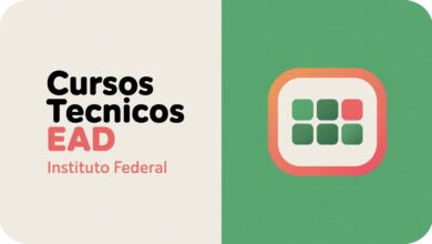 Cursos técnicos gratuitos no IFCE (EaD) com inscrições até 29 de outubro. Chance para quem já terminou o ensino médio. Veja os cursos!