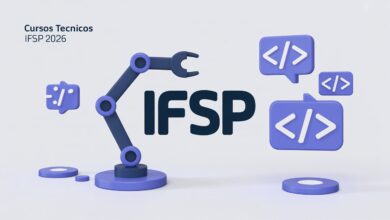 IFSP abre vagas para cursos técnicos gratuitos em Mecânica e Desenvolvimento de Sistemas. Inscrições prorrogadas! Confira o edital!