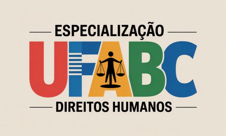 Pós-Graduação EAD Gratuita na UFABC! Curso de Educação em Direitos Humanos tem 260 vagas. Inscrições terminam em breve. Participe!