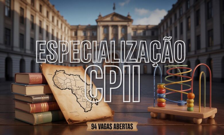 Colégio Pedro II abre 94 vagas para especialização presencial no RJ (Ensino de História e Educação Psicomotora). Inscrições em outubro!