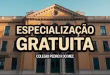 Processo seletivo para especialização no Colégio Pedro II! Cursos gratuitos nas áreas de Educação e História. Confira o edital e inscreva-se!
