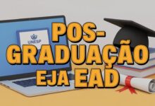 Unesp EAD lança Especialização EAD em EJA para 2026. São 150 vagas para professores de SP. Seleção simplificada!